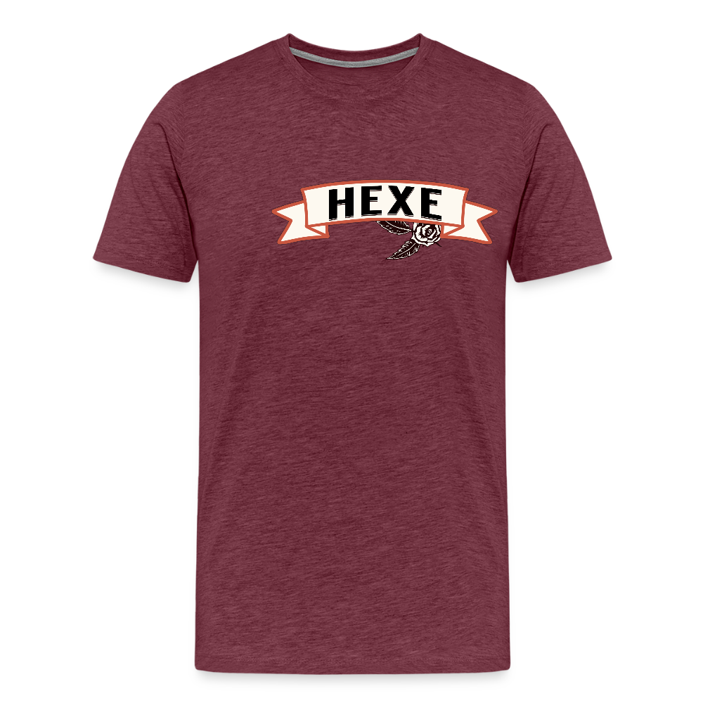 Magic T-Shirts Variante 2 Sabine - Bordeauxrot meliert