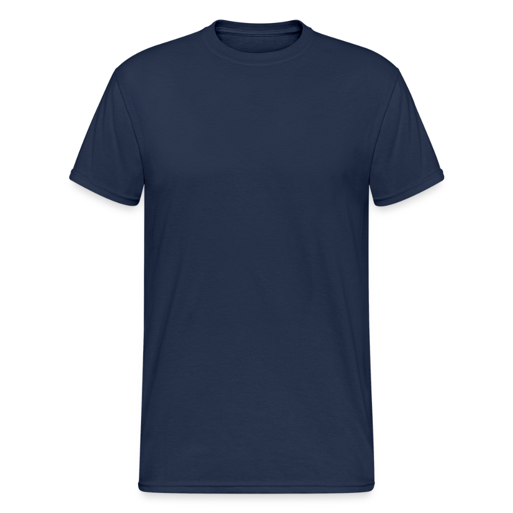 Gildan Fun T-Shirt Motiv "Ha du Grasdaggl" (Druck hinten) - Navy