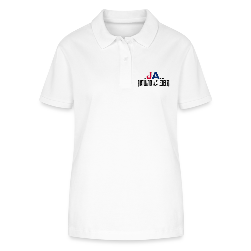 Frauen Poloshirt Variation 1 - Weiß