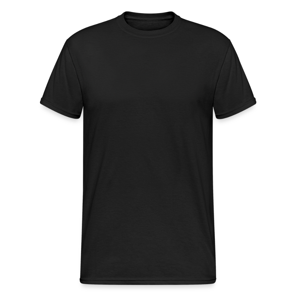 Gildan Fun T-Shirt Motiv "Ha du Grasdaggl" (Druck hinten) - Schwarz