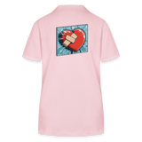 Frauen Poloshirt Variation 1 - Hellrosa