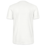 Unisex-T-Shirt Motiv "Chill and Win" (Druck vorne) - Weiß