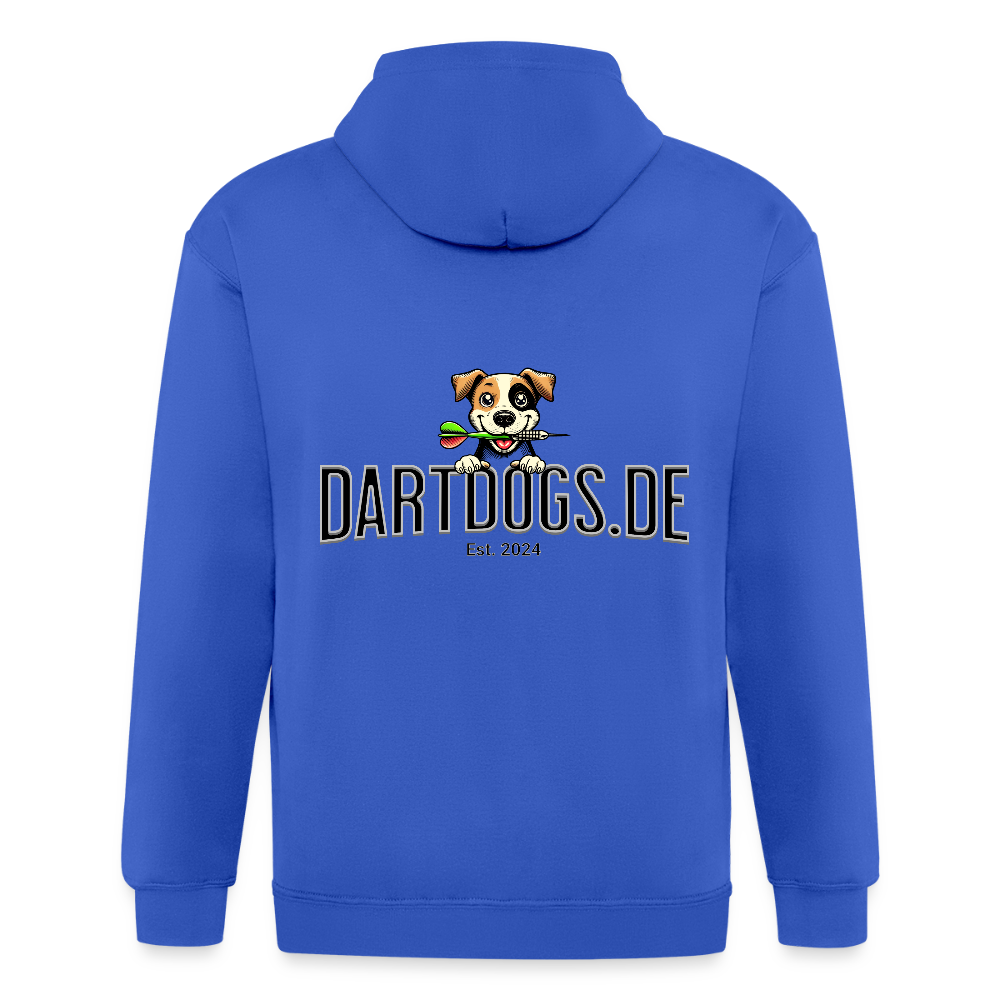 Männer Heavyweight Kapuzenjacke Dartdogs - Königsblau