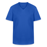 Darts T-Shirt mit V-Ausschnitt Motiv "Schwarzwald Perfekt" - Royalblau