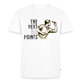 Premium Darts T-Shirt Motiv "Next Big Points" - Weiß