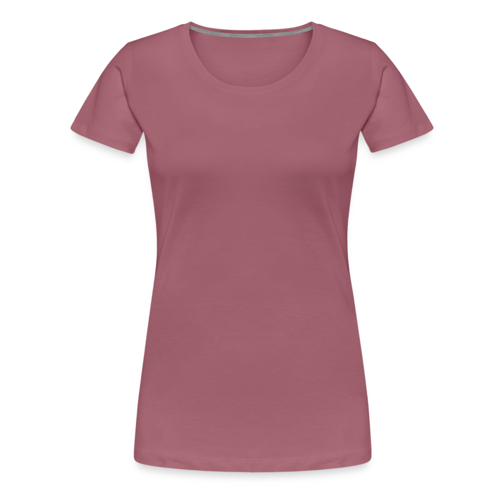 Premium Darts-T-Shirt Motiv "Only Ladies Skull" - Malve
