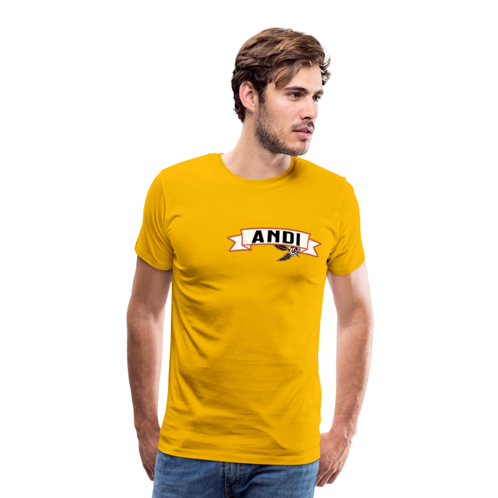 Magic T-Shirts Variante 2 Andi - Sonnengelb