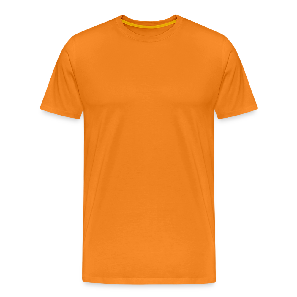 Premium Darts-T-Shirt Motiv „Chill and Win“ - Orange