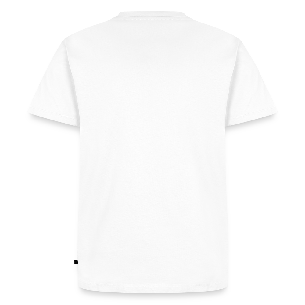 Maenner Fun T-Shirt Motiv "Grasdaggl" (Druck vorne) - Weiß