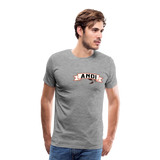 Magic T-Shirts Variante 2 Andi - Grau meliert