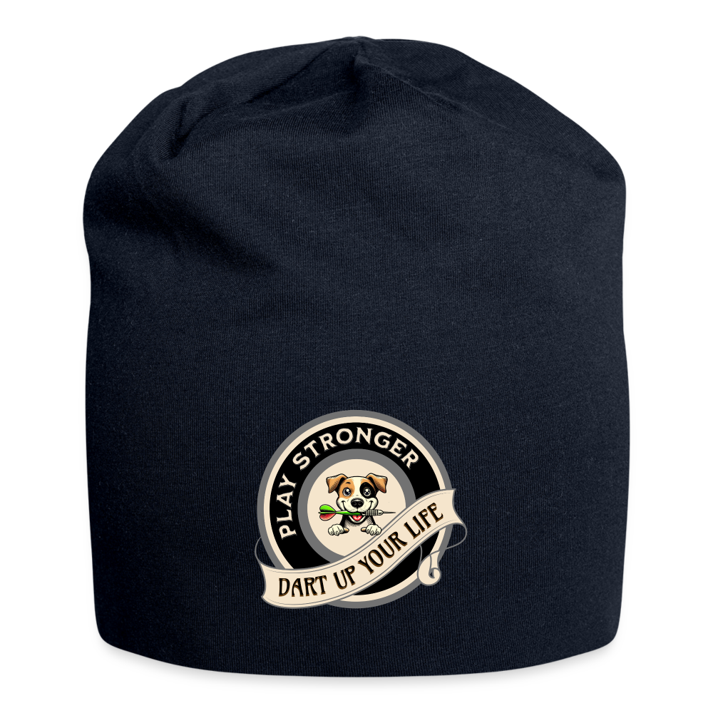 Jersey-Darts-Beanie Motiv "Play Stronger" Unisex - French Navy