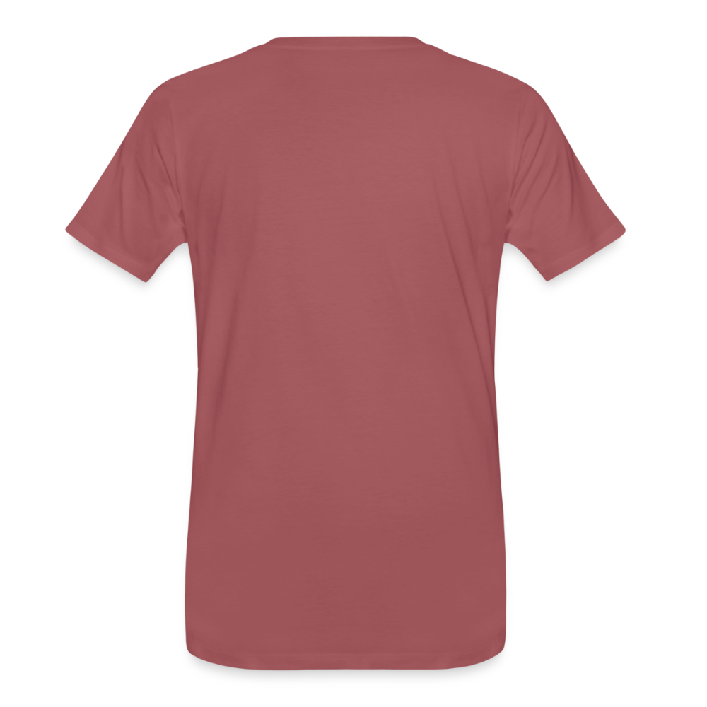 Fun T-Shirt Motiv "Ha du Lällabäbbel" - washed Burgundy