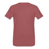 Fun T-Shirt Motiv "Ha du Lällabäbbel" - washed Burgundy