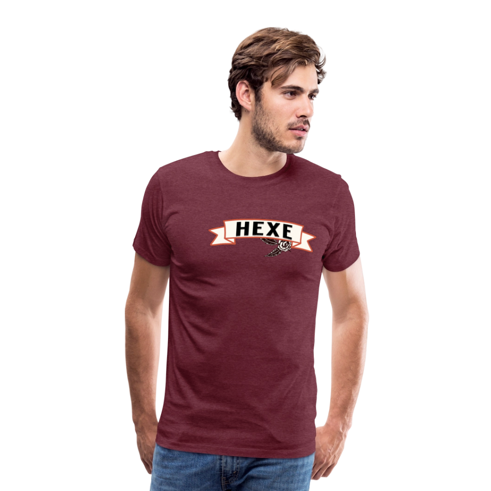 Magic T-Shirts Variante 2 Sabine - Bordeauxrot meliert