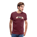 Magic T-Shirts Variante 2 Sabine - Bordeauxrot meliert