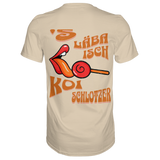 Fun-T-Shirt Motiv "Koi Schlotzer" (Druck hinten)