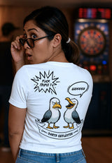 Darts-T-Shirt Motiv "Fuck Triple 1" (Druck vorne)