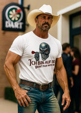 Darts-T-Shirt Motiv "Auf 180" (Druck vorne)