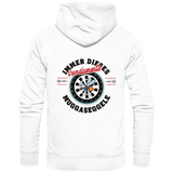Darts-Hoodie Motiv "Muggaseggele" (Druck hinten)