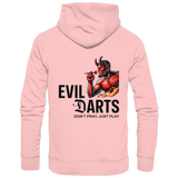 Darts-Hoodie Motiv "Evil Darts" (Druck hinten)