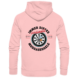 Darts-Hoodie Motiv "Muggaseggele" (Druck hinten)