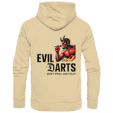 Darts-Hoodie Motiv "Evil Darts" (Druck hinten)
