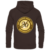 Darts-Hoodie Motiv "Perfektes Dartsjahr" (Druck hinten)