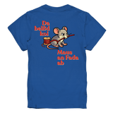 Kids-T-Shirt Motiv "Maus ond Fada" (Druck hinten)
