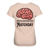 Damen Darts-T-Shirt Motiv "Matchday" (Druck hinten)