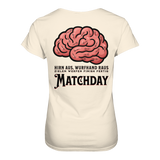 Damen Darts-T-Shirt Motiv "Matchday" (Druck hinten)