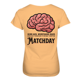 Damen Darts-T-Shirt Motiv "Matchday" (Druck hinten)