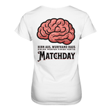 Damen Darts-T-Shirt Motiv "Matchday" (Druck hinten)