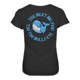 Darts-T-Shirt Motiv "Next Big Fish" (Druck hinten)