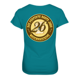 Damen Darts-T-Shirt Motiv "Perfektes Dartsjahr" (Druck hinten)