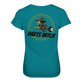 Darts-T-Shirt Motiv "Darts Witch" (Druck hinten)