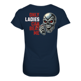 Darts-T-Shirt Motiv "Only Ladies Skull" (Druck hinten)