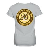 Damen Darts-T-Shirt Motiv "Perfektes Dartsjahr" (Druck hinten)