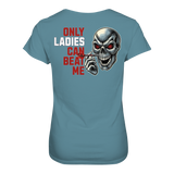 Darts-T-Shirt Motiv "Only Ladies Skull" (Druck hinten)