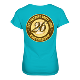 Damen Darts-T-Shirt Motiv "Perfektes Dartsjahr" (Druck hinten)