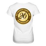 Damen Darts-T-Shirt Motiv "Perfektes Dartsjahr" (Druck hinten)