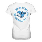 Darts-T-Shirt Motiv "Next Big Fish" (Druck hinten)