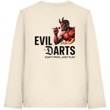 Darts-Longsleeve Motiv "Evil Darts" (Druck hinten)
