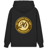 Darts-Kapuzenjacke Motiv "Perfektes Dartsjahr" (Druck hinten)