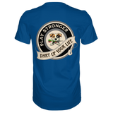 Darts-T-Shirt Motiv "Play Stronger" (Druck hinten)