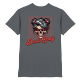 Darts-T-Shirt Motiv "Darts-Lady" (Druck hinten)