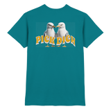 Fun-T-Shirt Motiv "Pick Dich" (Druck hinten)