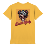 Darts-T-Shirt Motiv "Darts-Lady" (Druck hinten)