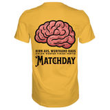 Darts-T-Shirt Motiv "Matchday" (Druck hinten)
