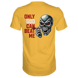 Darts-T-Shirt Motiv "Only God" (Druck hinten)