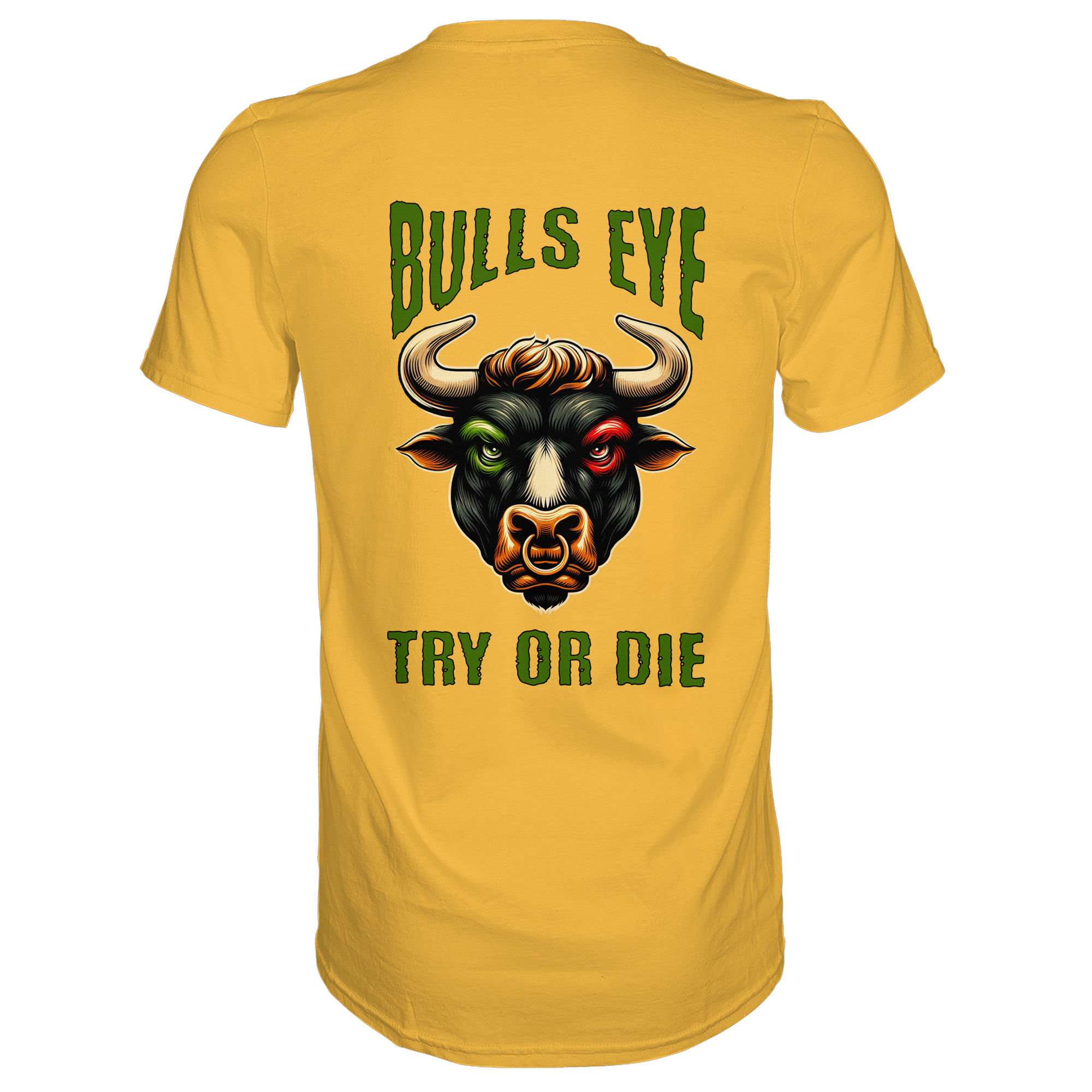 Darts-T-Shirt Motiv "Bulls Eye" (Druck hinten)